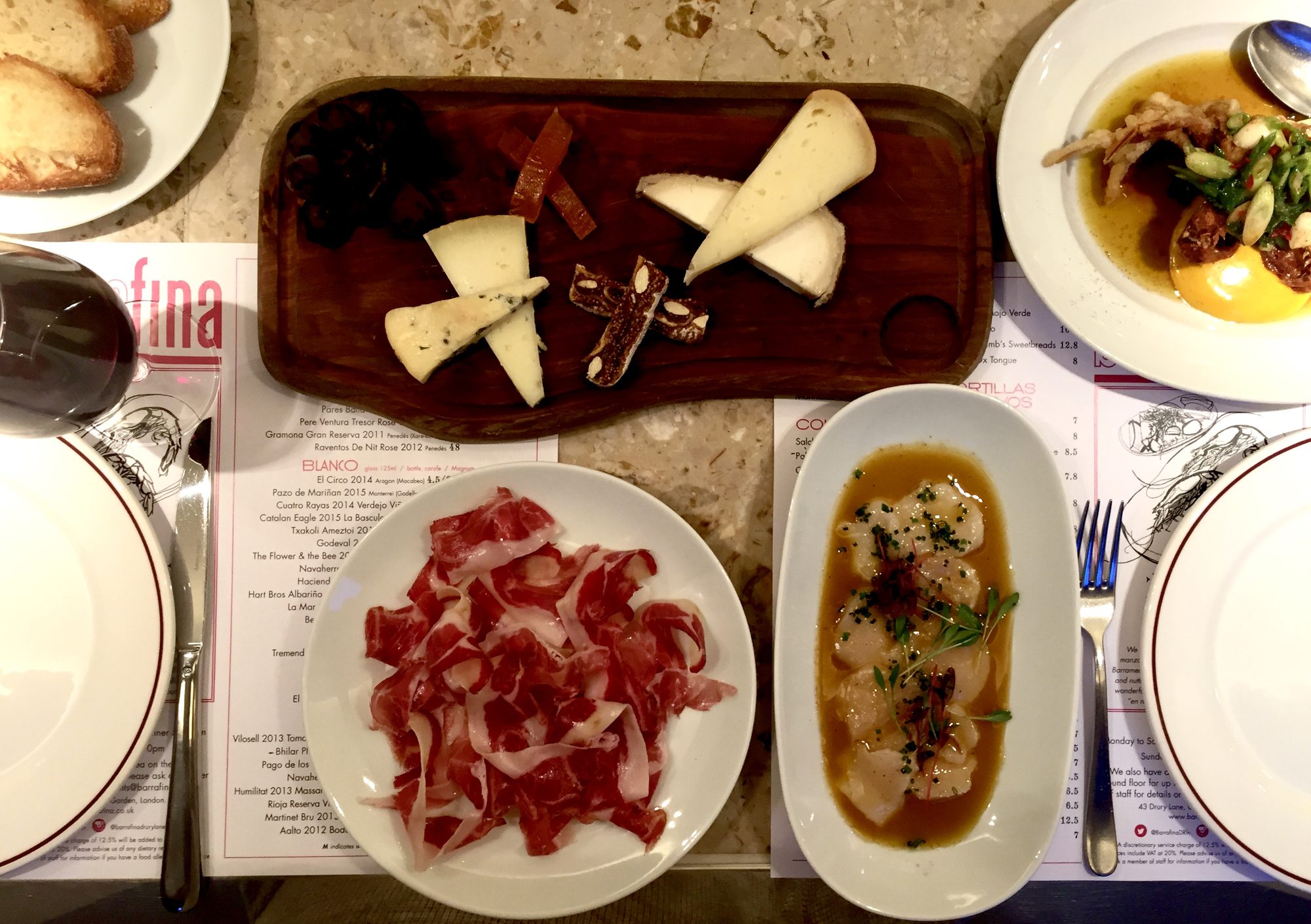 Tapas @ barrafina